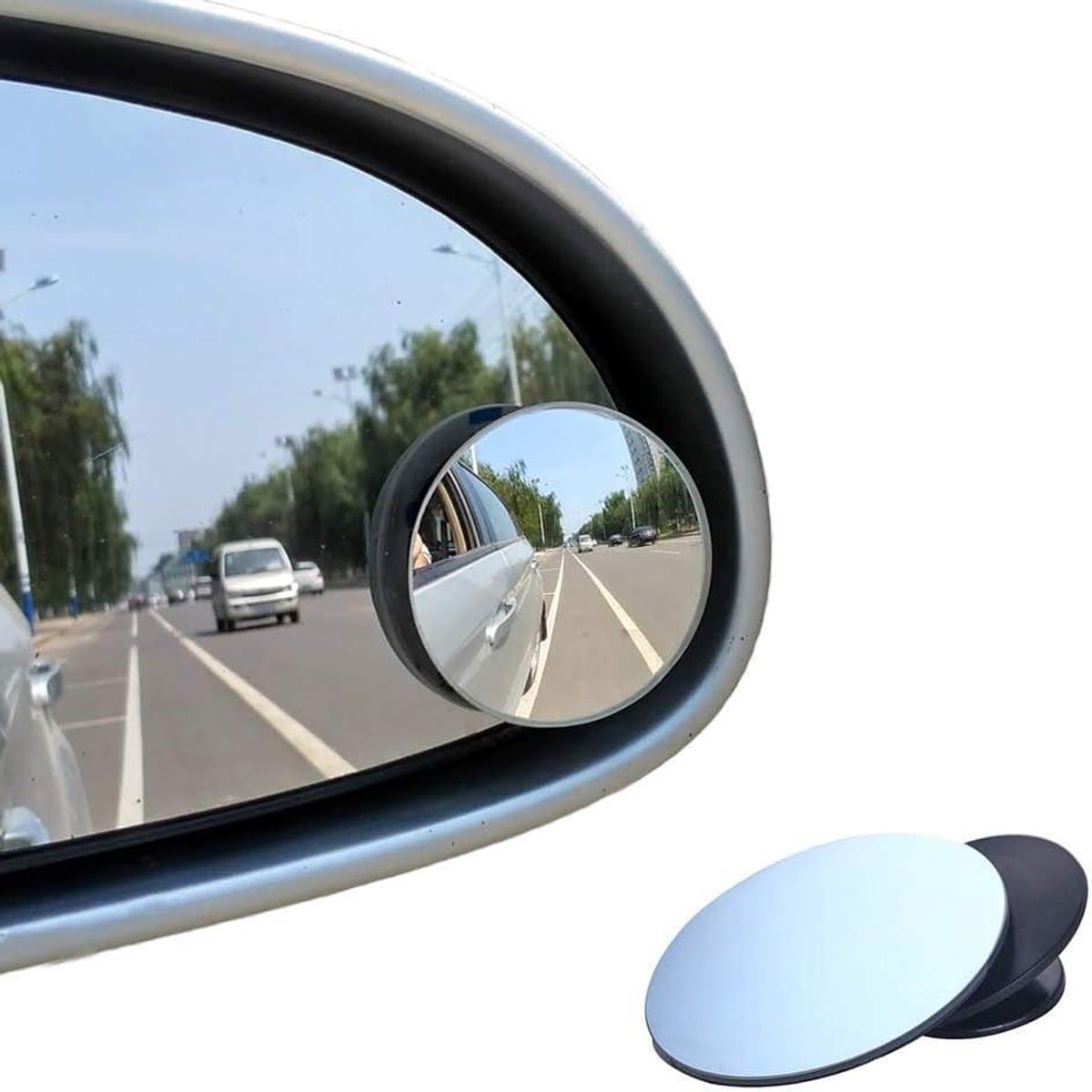 Dodehoekspiegels Auto - Extra Buitenspiegels - Verkeersveiligheid Verbeteren - Frameloos HD-glas - 2 stuks - normal
