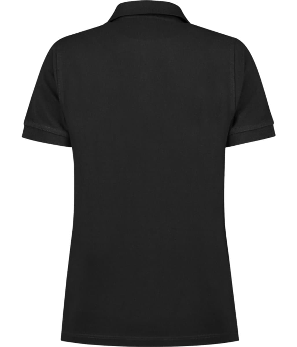 Santino Mojo Dames Polo-shirt korte mouwen - Stretch - Zwart - XL
