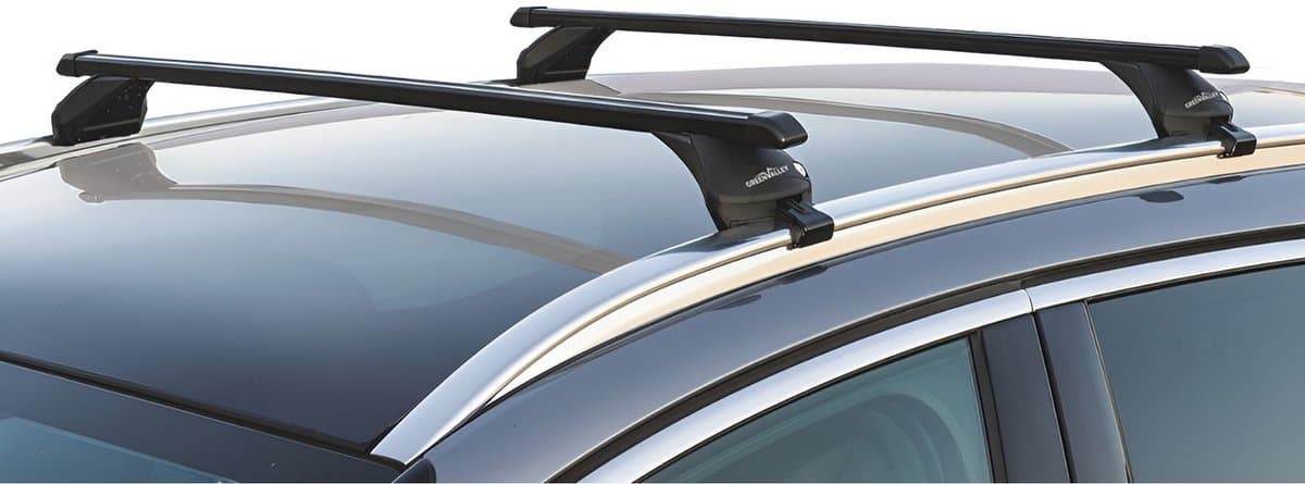 Dakdragers geschikt voor Volkswagen Passat Variant (B8) 2014-2023 wagon Green Valley Easy One Quick zwart