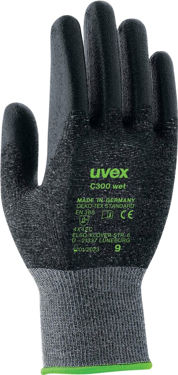 uvex C300 wet 6054211 Snijbeschermingshandschoen Maat (handschoen): 11 EN 388 1 paar