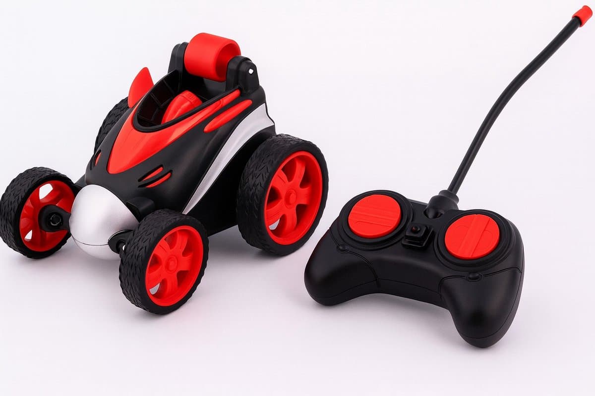 Darenci DARE Stunt auto - Race auto - Remote control - Stuntbuggy - Speelgoed Auto - Afstandsbediening - Elektrisch bestuurbaar - 360º draaibaar - Spins - Rood/Zwart