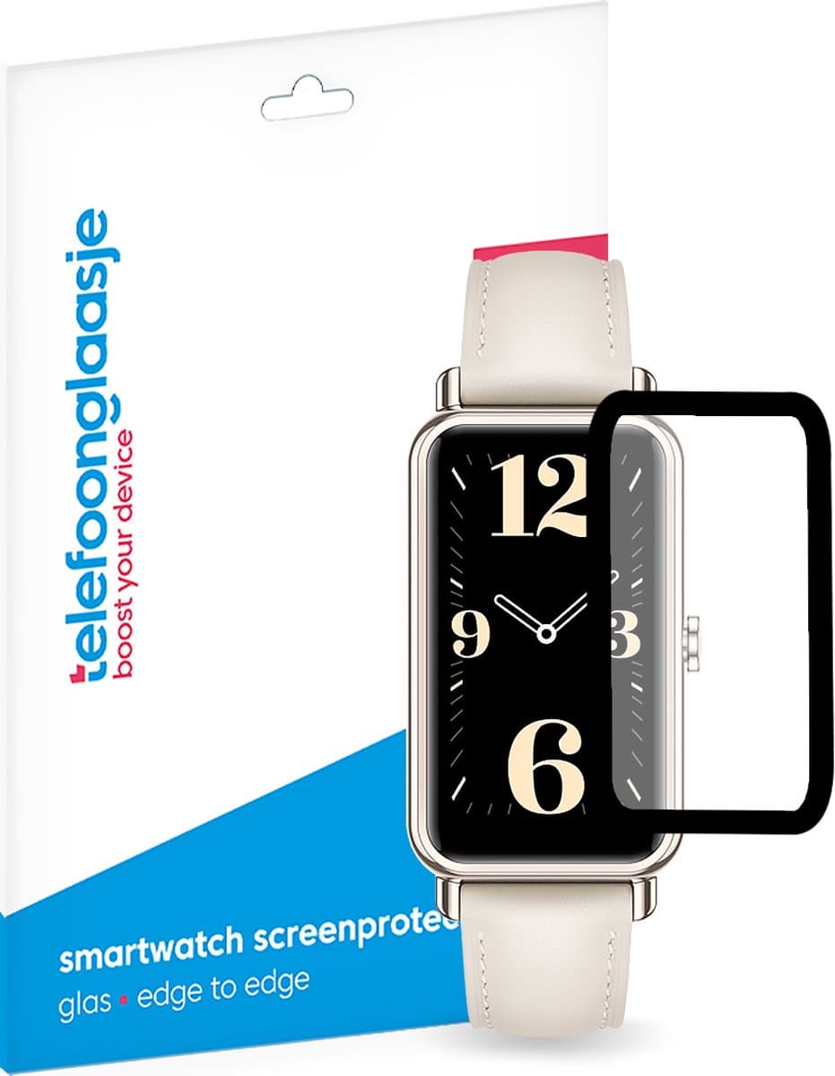Telefoonglaasje Screenprotector Huawei Watch FIT mini - PMMA - (Dun/Flexibel) Plexiglas Screenprotectors Geschikt voor Huawei Watch FIT mini - Beschermglas - Smartwatch