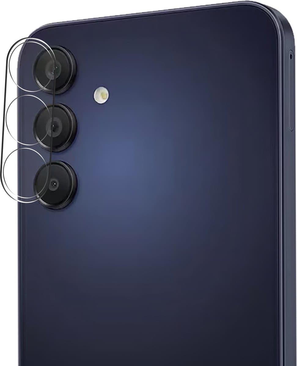 Camera Lens Protector - Geschikt voor Samsung Galaxy A35 - Extra Sterk - Camera Screenprotector - Beschermglas - Gehard Glas - Tempered Glass - Screen Protector