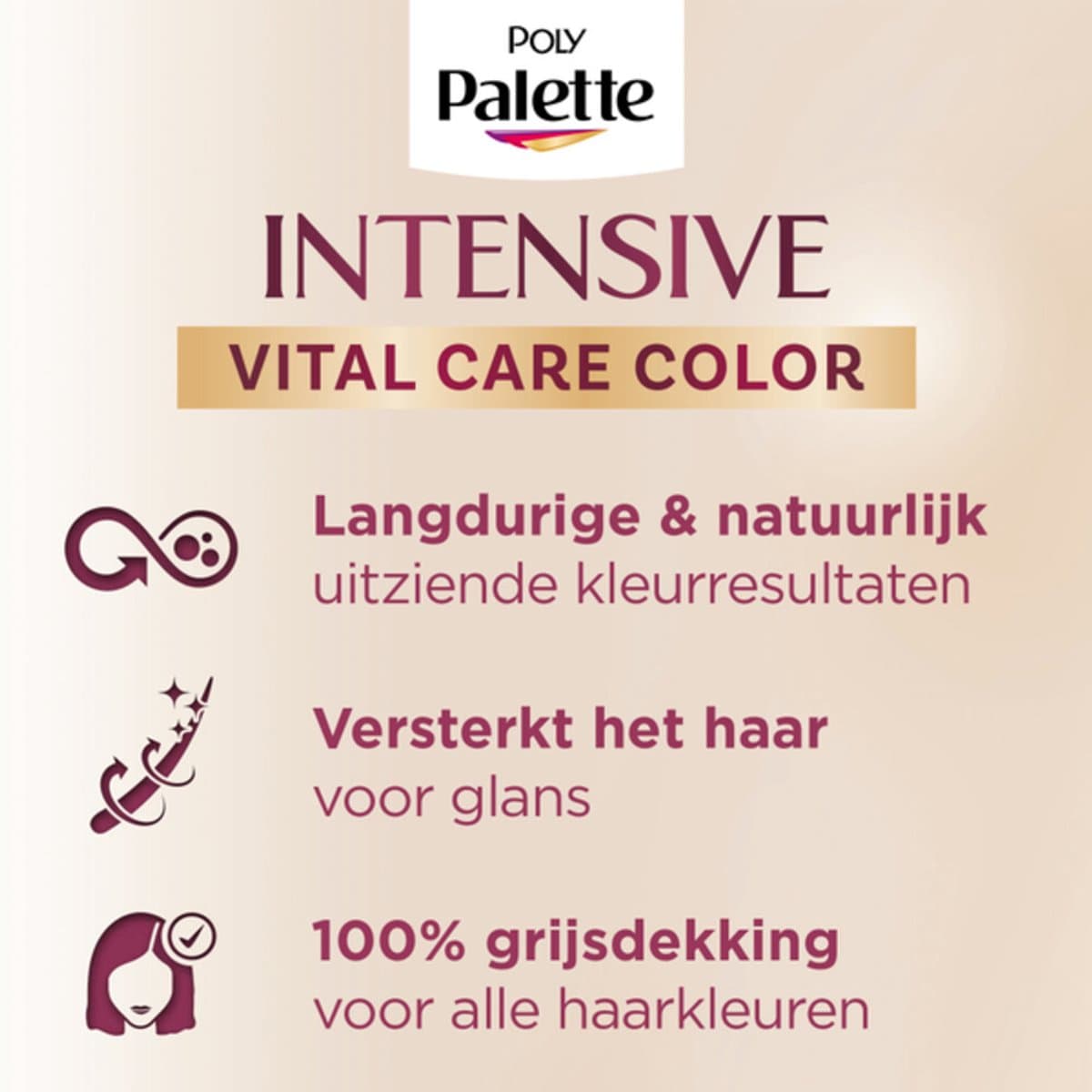 Schwarzkopf Poly Palette - Haarverf - Intensive Vital Care Color - Midden Goudblond - 8-50 - 115ml