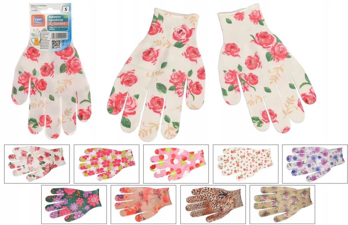 Ravi ArtGarden - Tuinhandschoenen - Polyester - S - Multicolor