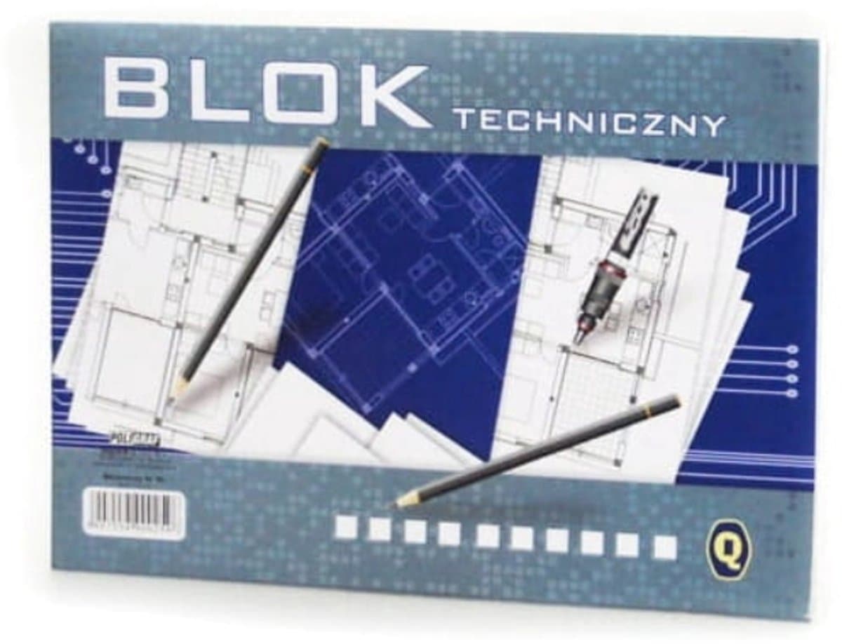 BTS - Technisch Blok - A4 - 10 Vellen - 240 g/m2