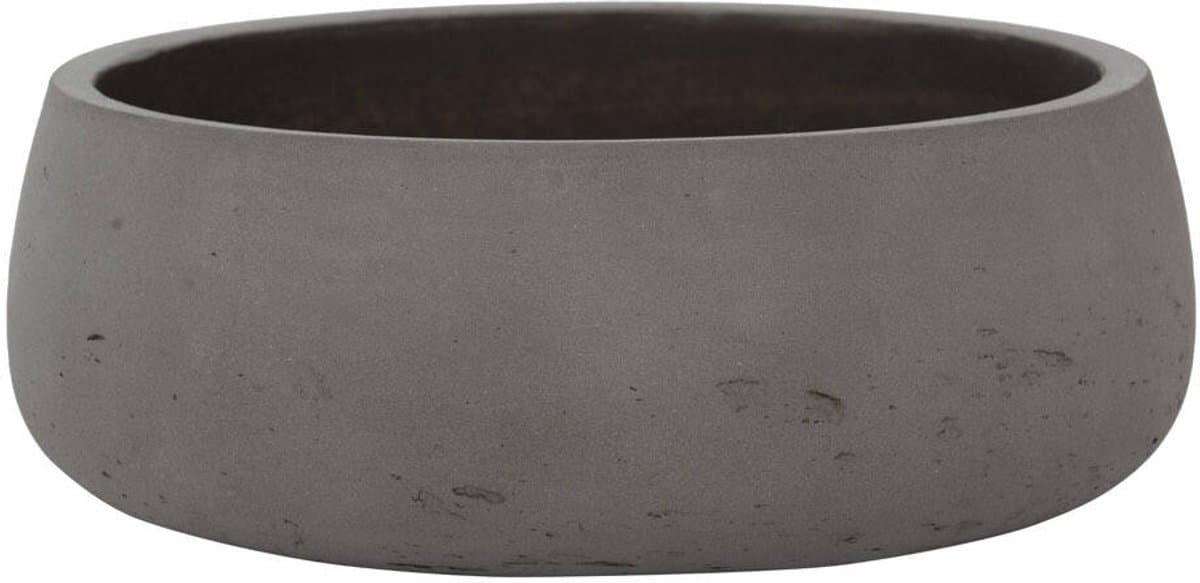 Pottery Pots Bloempot Plantenschaal Mocha Washed-Bruin-Grijs D 24 cm H 9 cm