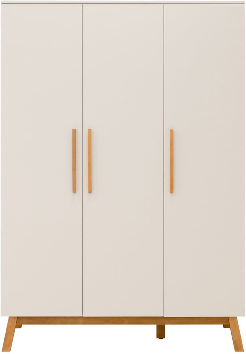 Bopita Kaleo Kledingkast 3-Deurskast - Rose Wood