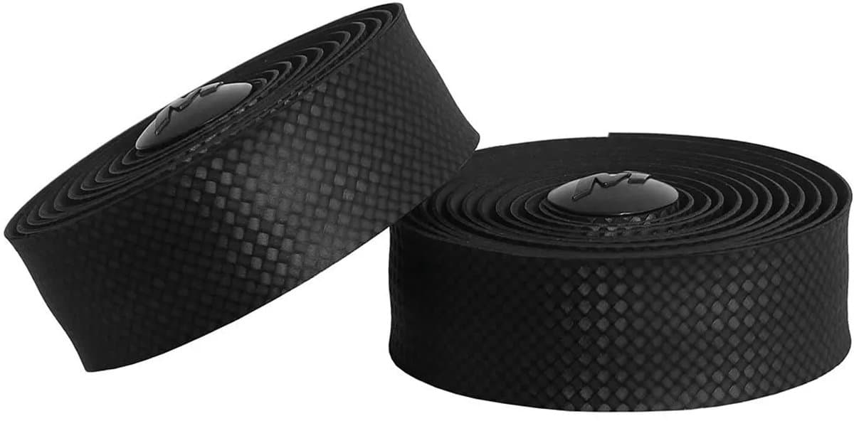 Massi Ribbon Carbon Gel Elite Stuurlint Zwart