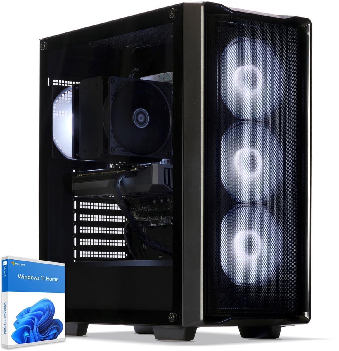 Sedatech Advanced Gaming PC Compact • AMD Ryzen 5 5600X 6x 3.7GHz • Geforce RTX5060Ti 16Gb • 32Gb RAM • 1Tb SSD M.2 • WiFi • Windows 11 • Desktop computer