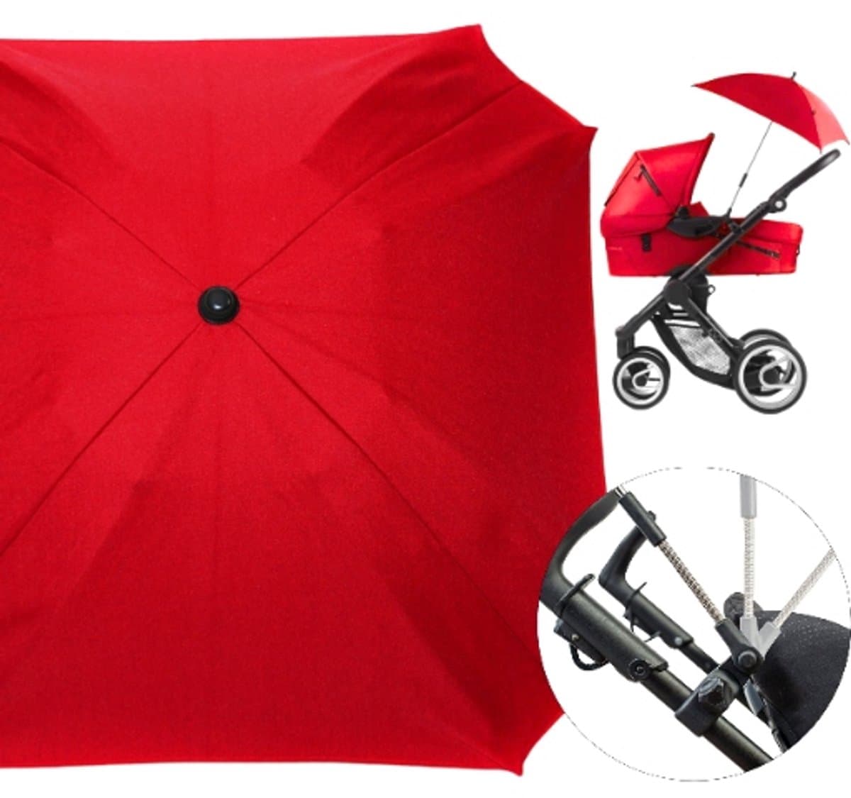 Universele Kinderwagen Parasol UV Bescherming Verstelbaar