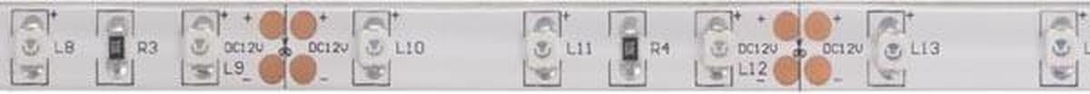 Velleman Ledstrip, flexibel, zelfklevend, IP61, 300 leds, 5 m, 12 V, geel