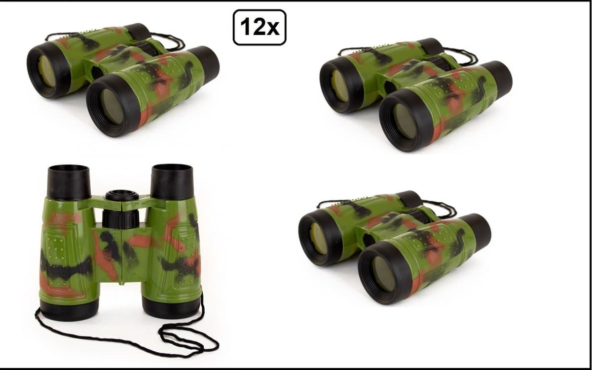 12x Millitaire verrekijker 2 assortie
