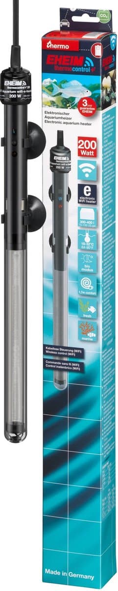 Eheim Thermocontrol+e - Wifi - Verwarming - 200 Watt 300 Tot 400 Liter