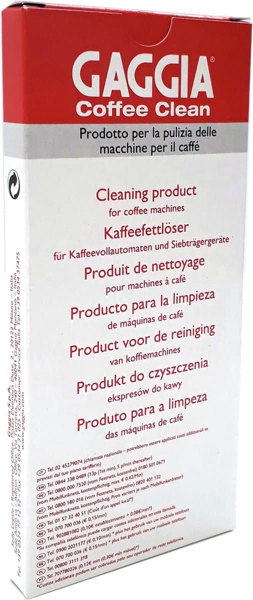 Gaggia Ri9125/60 Reinigingstabletten voor Espressoapparaten