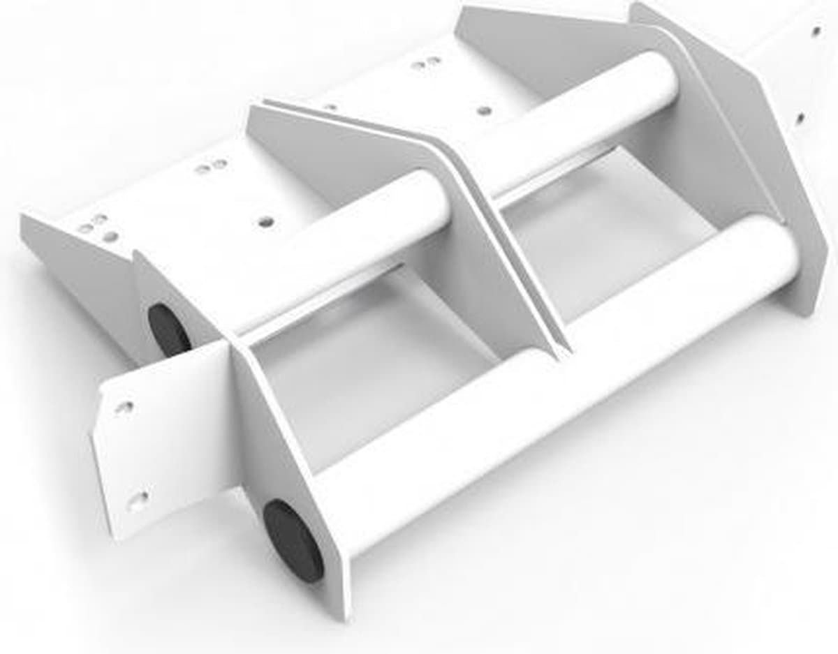 RSeat N1 Buttkicker Mount Upgrade Kit - Wit