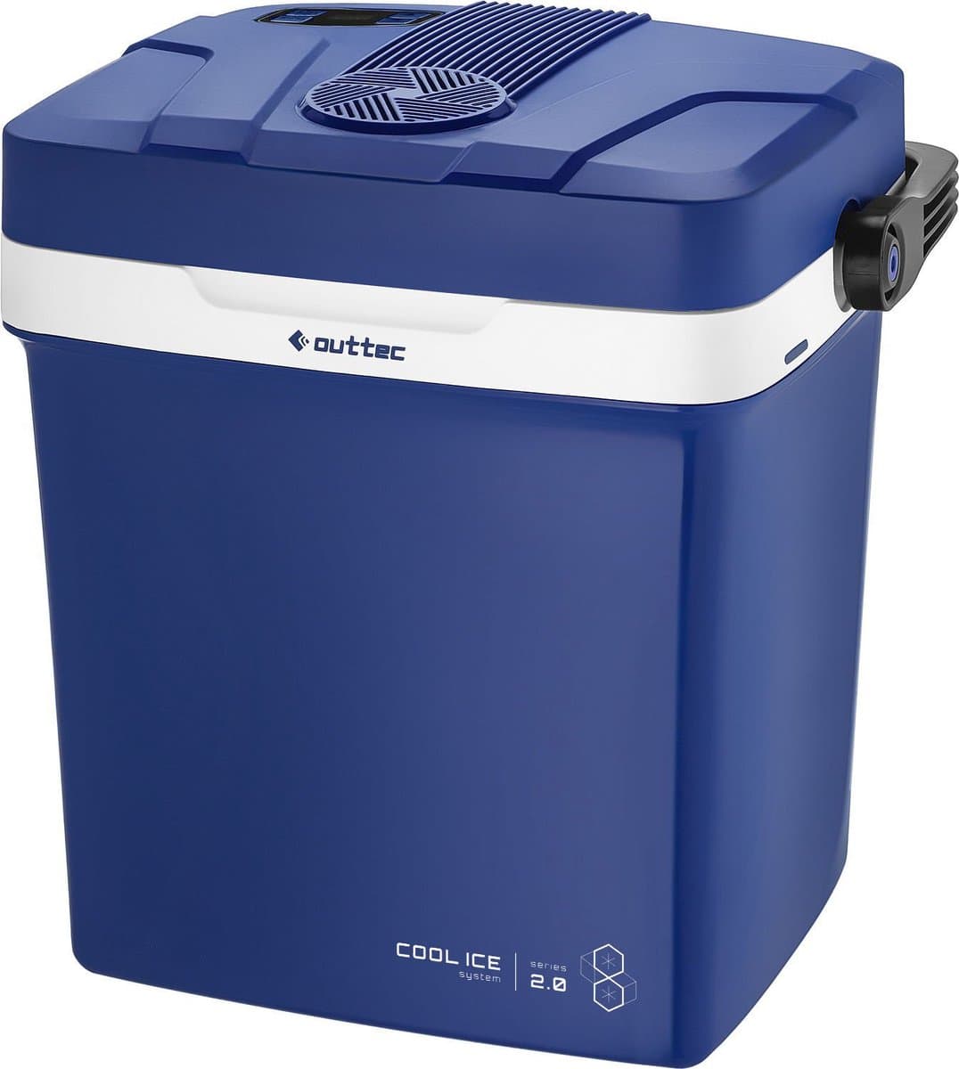 Outtec® Campingkoelkast, Minikoelkast - 27L inhoud - Kleine Drankenkoelkast, Minibar, Draagbare Koelbox voor Kamperen, Kantoor, Tuin, Picknick, Outdoor