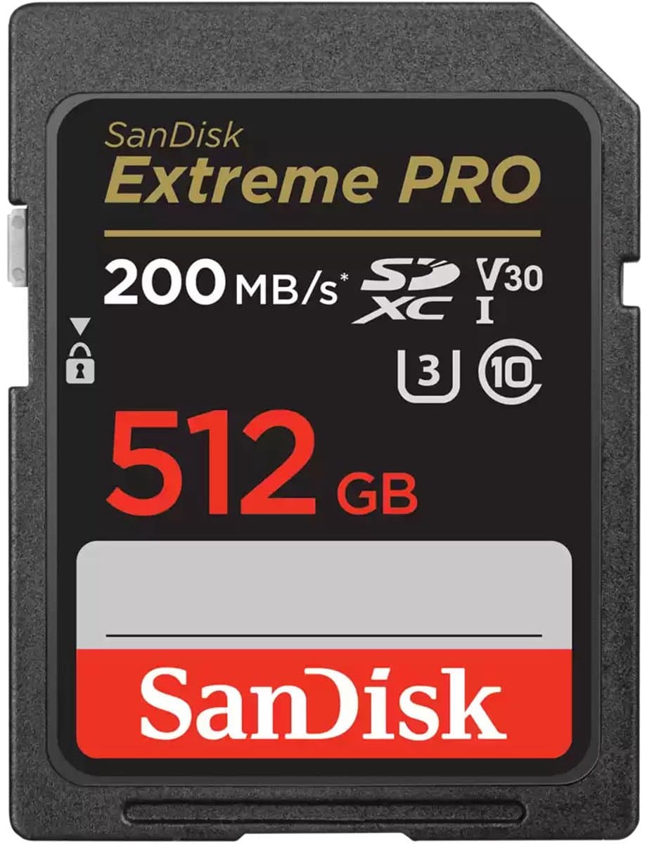 SanDisk Extreme Pro 512GB SDXC