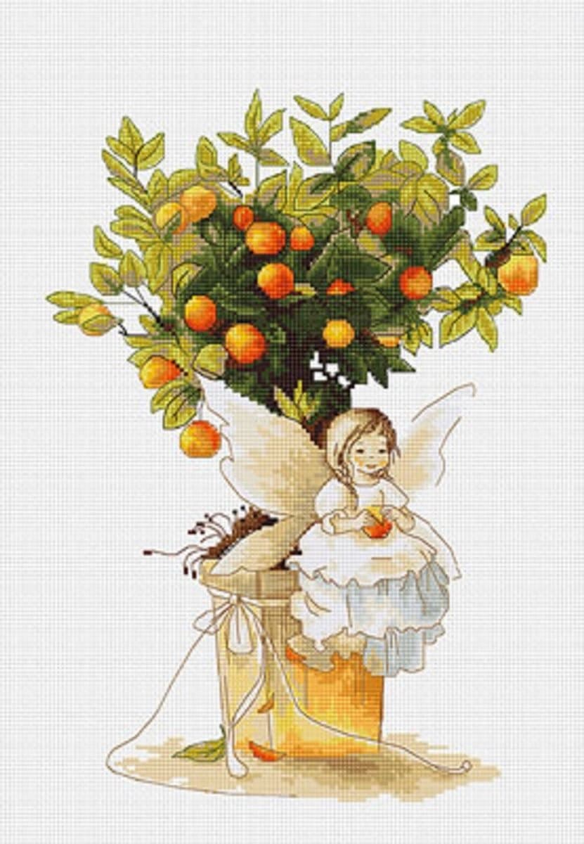 Luca S borduurpakket The Tangerine B1112