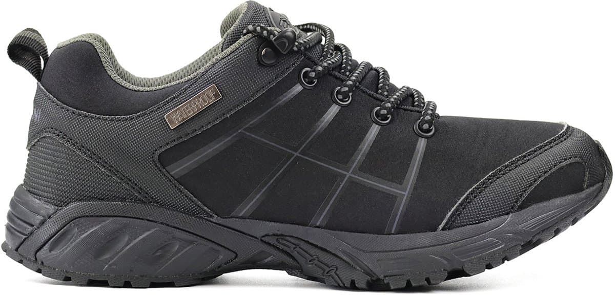 Exani CAPITAN LOW - Heren schoenen- Zwarte, Sportieve Sneakers - Comfortabel & Stijlvol voor Actieve Dagen