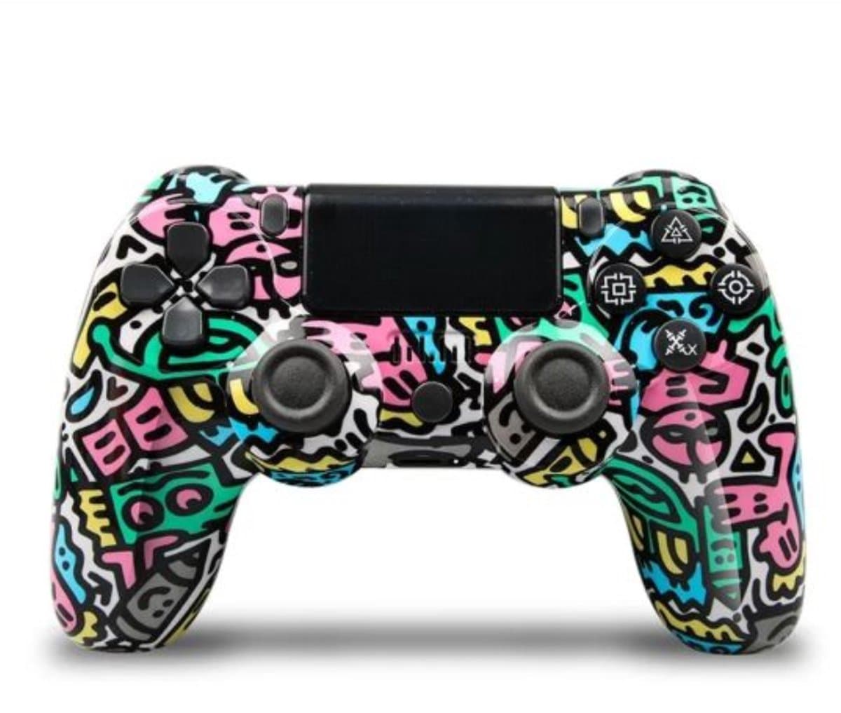 Bluetooth Wireless Dualshock 4 Controller - Geschikt voor Playstation 4 - PS4 Slim-PS4 Pro-PC-Windows-IOS-Android