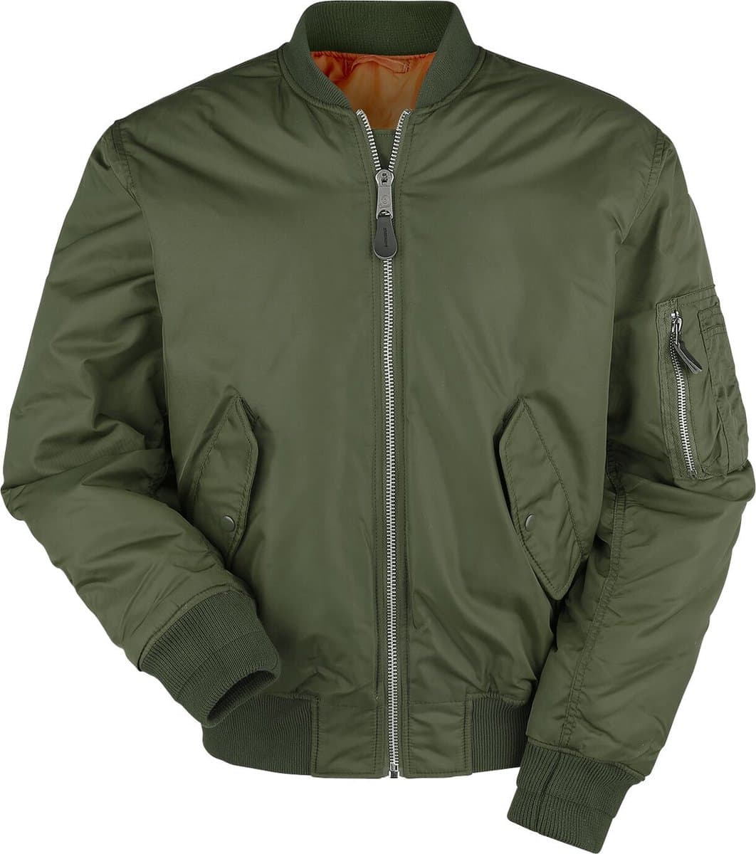 Brandit MA1 Heren Bomberjack - olijf - XL