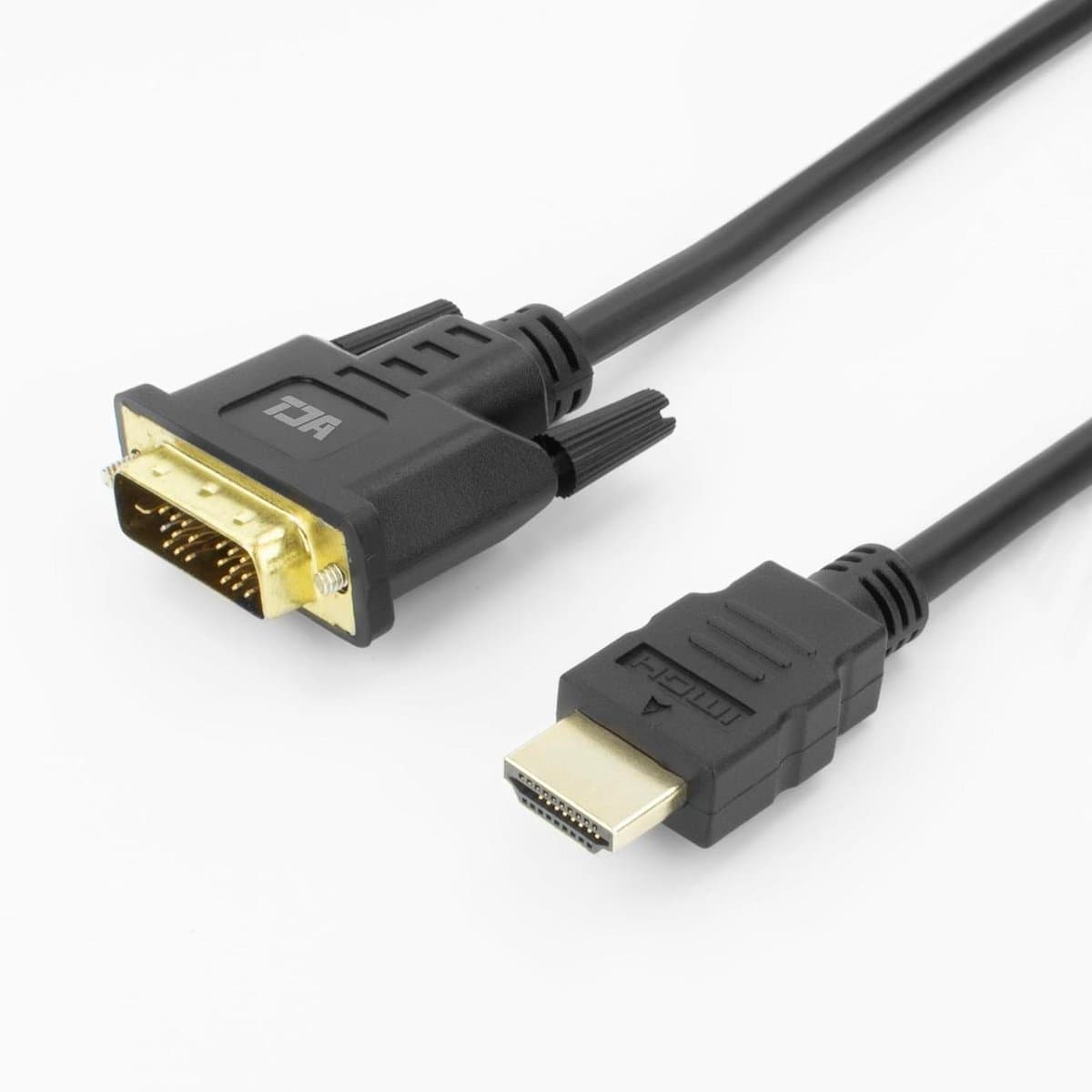 HDMI naar DVI Kabel - Adapterkabel DVI-D - Beeldoverdracht - Bidirectioneel signaal - 3 meter - Zwart