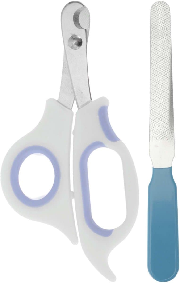 Dailygoods- Klauwschaar gebruiksvriendelijk - Kattenklauwschaar - Hondenklauwschaar - Nagelvijl - Grote handgreep - Pijnvrije ervaring - Nagelschaar