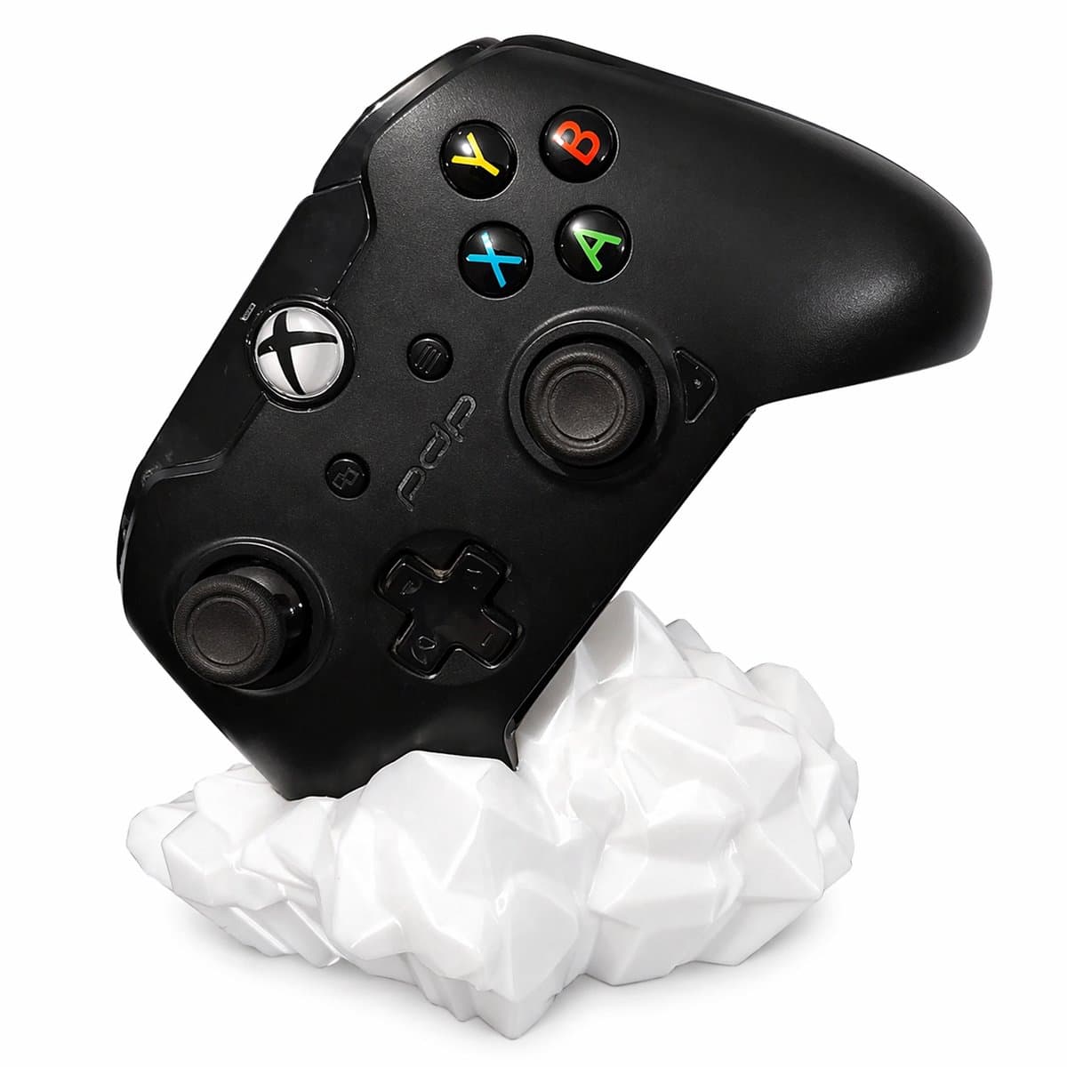 Xbox One Kristal Controller Standaard - Gaming Controller Houder - Bureau Organizer Voor Game Setup - Uniek Kristal Design Controller Stand - Cadeau Voor Gamers - Wit