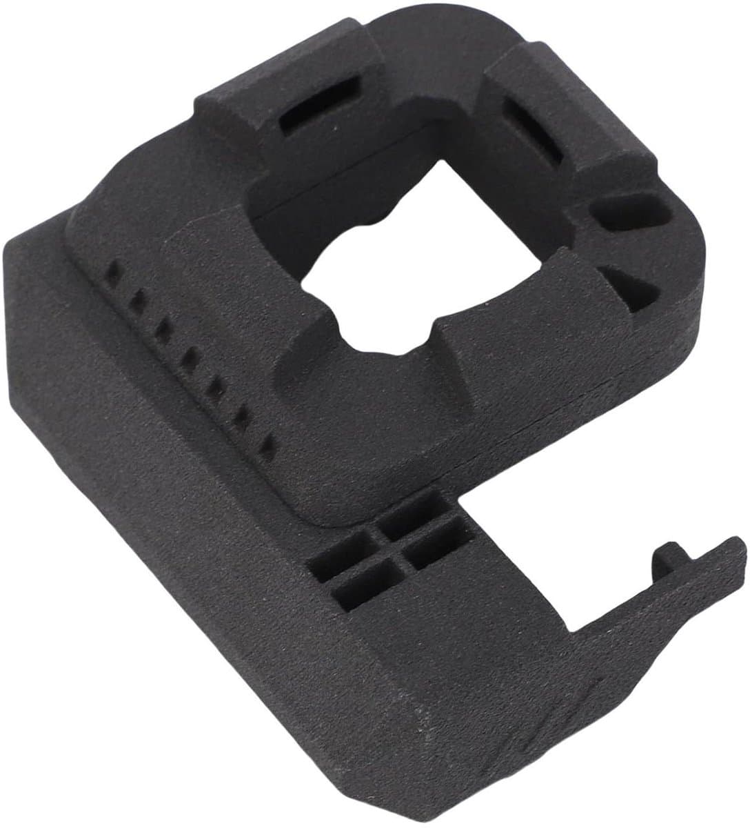 Koelventilatorkanaal Printer - Hotend Kanaal - 3D Printen - 360 Graden Afvoer - 10x6x3 cm - Zwart