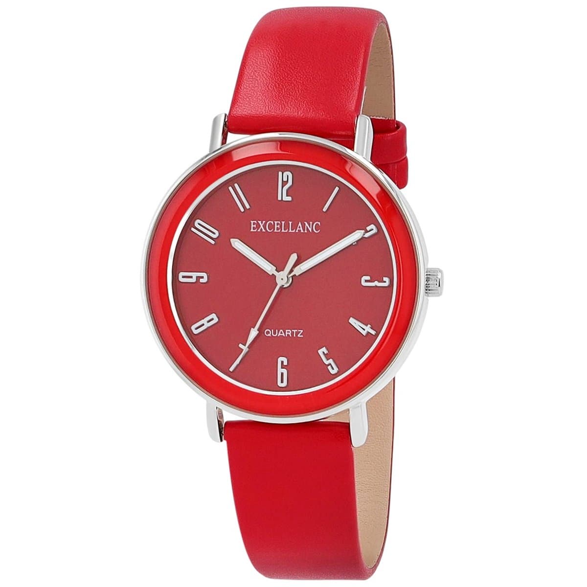 Excellanc-dameshorloge-rood-model 1900315-002-diameter 39 mm-3 atm