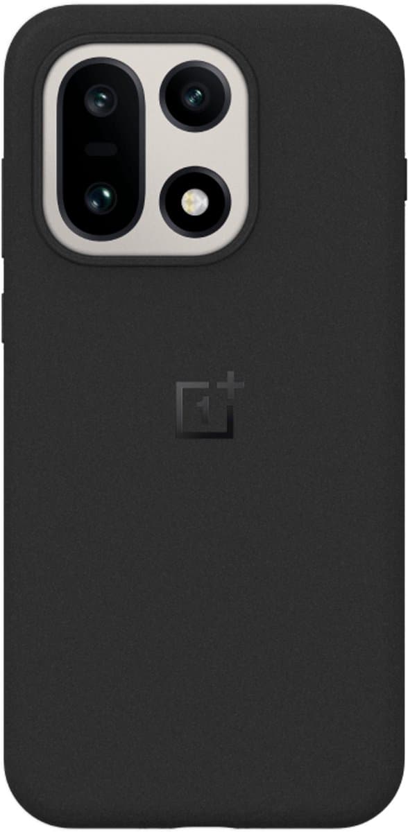 OnePlus Sandstone Magnetic Case - Black - voor OnePlus 15