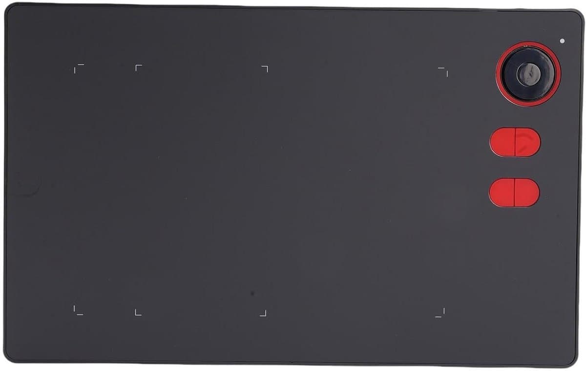 Digitale Tekentablet - Grafisch Invoerbord - Digitale Kunstcreatie - 8192 Niveaus Drukgevoeligheid - 10 X 6 Inch - Zwart