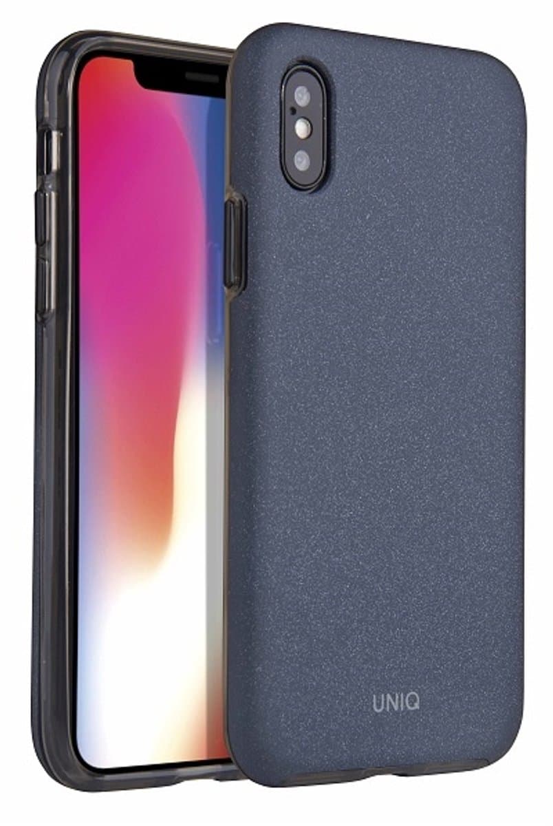 Uniq - Lithos - hoesje voor iPhone X / Xs - blauw