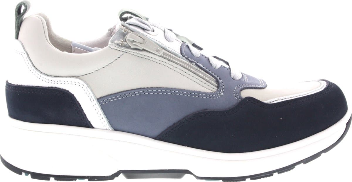Dames Veterschoenen Xsensible Grenoble Navy Combi Hx Donkerblauw - Maat 38