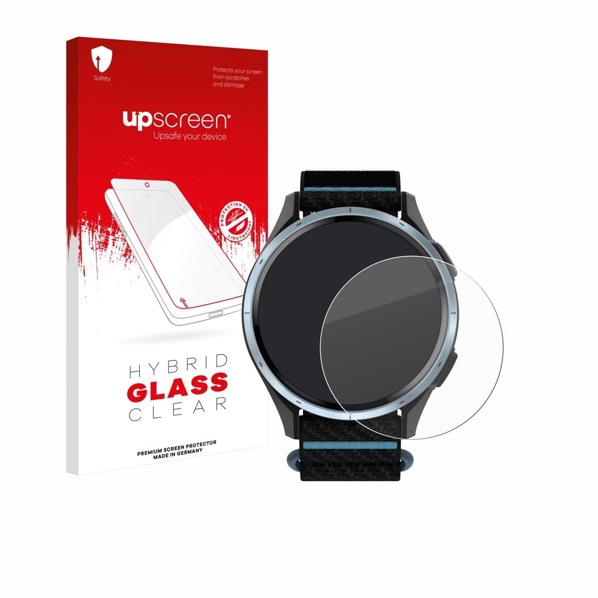 upscreen - Screenprotector voor Garmin Approach J1 - Folie Beschermfolie Beschermglas transparant