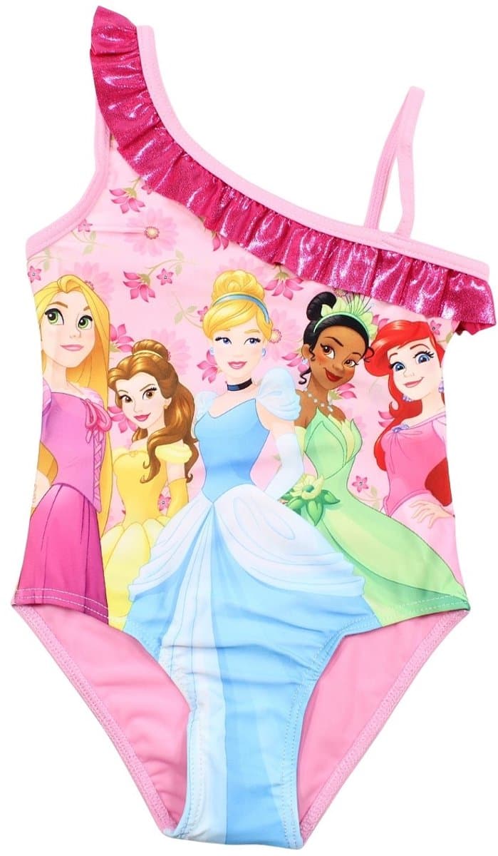Disney Princess Badpak Meisjes – Roze – Maat 110/116 - 5/6 A – Zwempak Kind