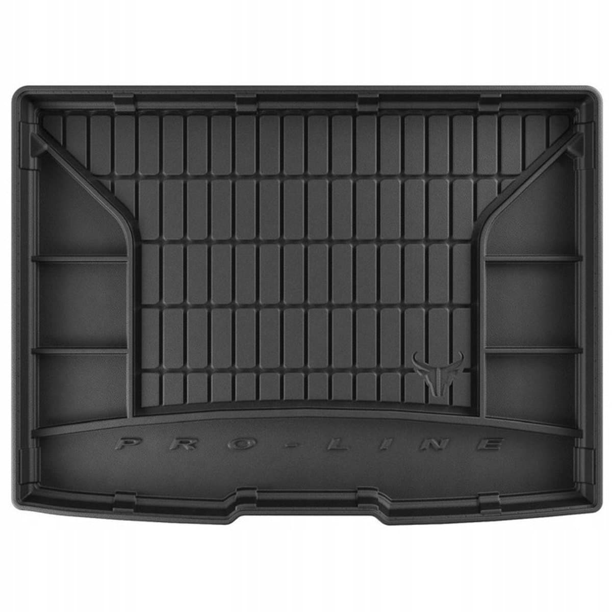 Premium Brand - Ford Focus Mk4 vanaf 2018 - Kofferbakmatten - TPE Rubber - 5 cm Hoge Rand - Volwaardig Reservewiel