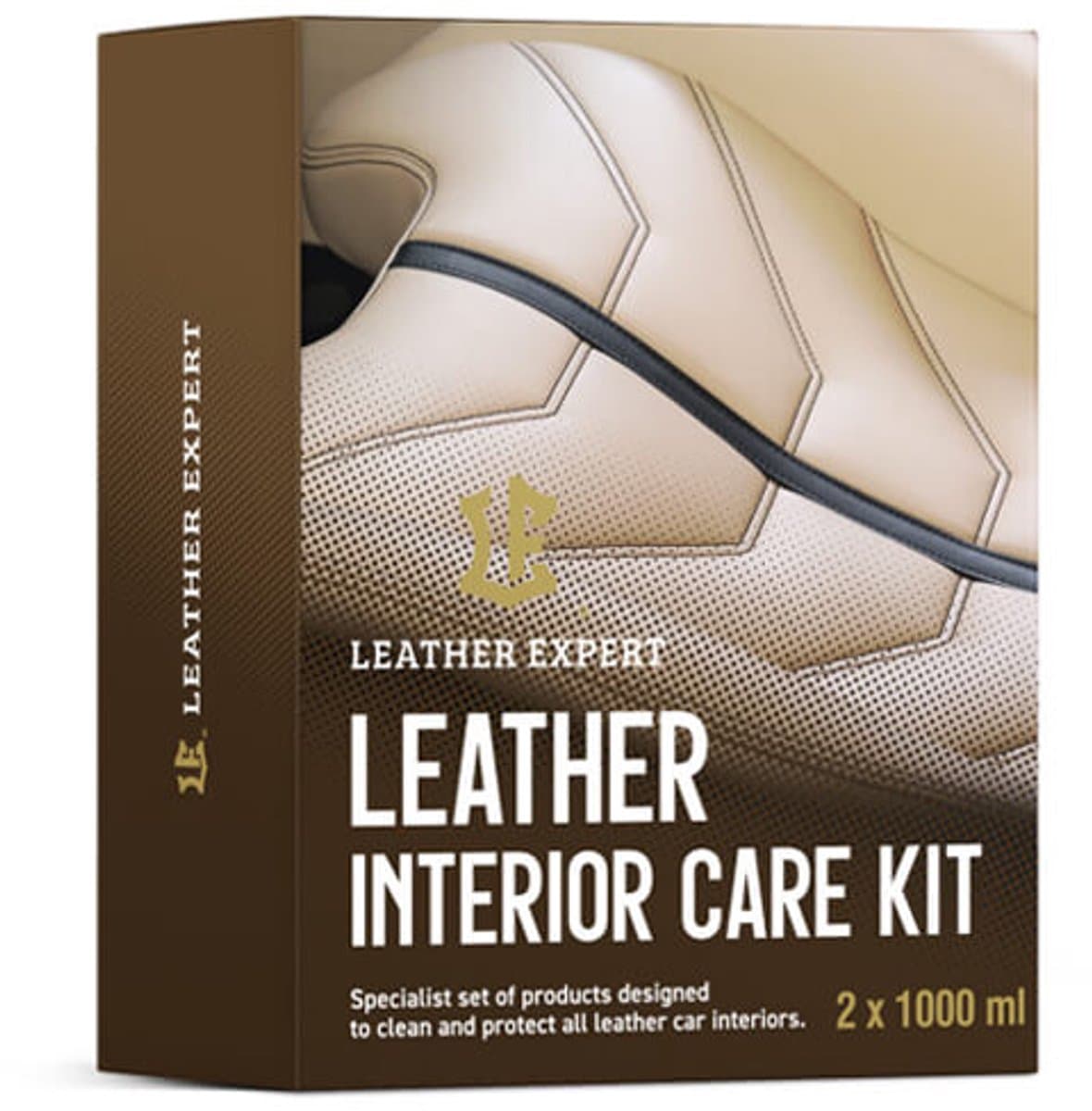 LEATHER EXPERT LEATHER INTERIOR CARE LEDER INTERIEUR VERZORGING KIT