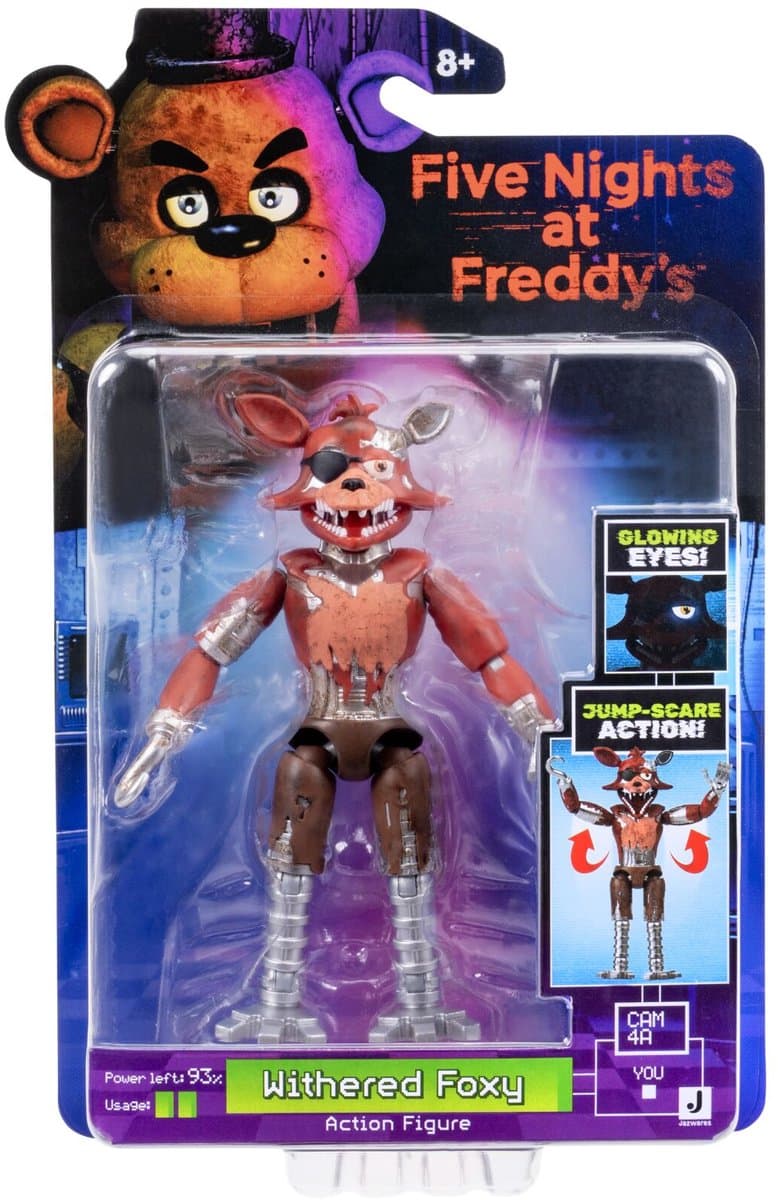 FIVE NIGHTS AT FREDDYS Core Figure Pack - Withered Foxy