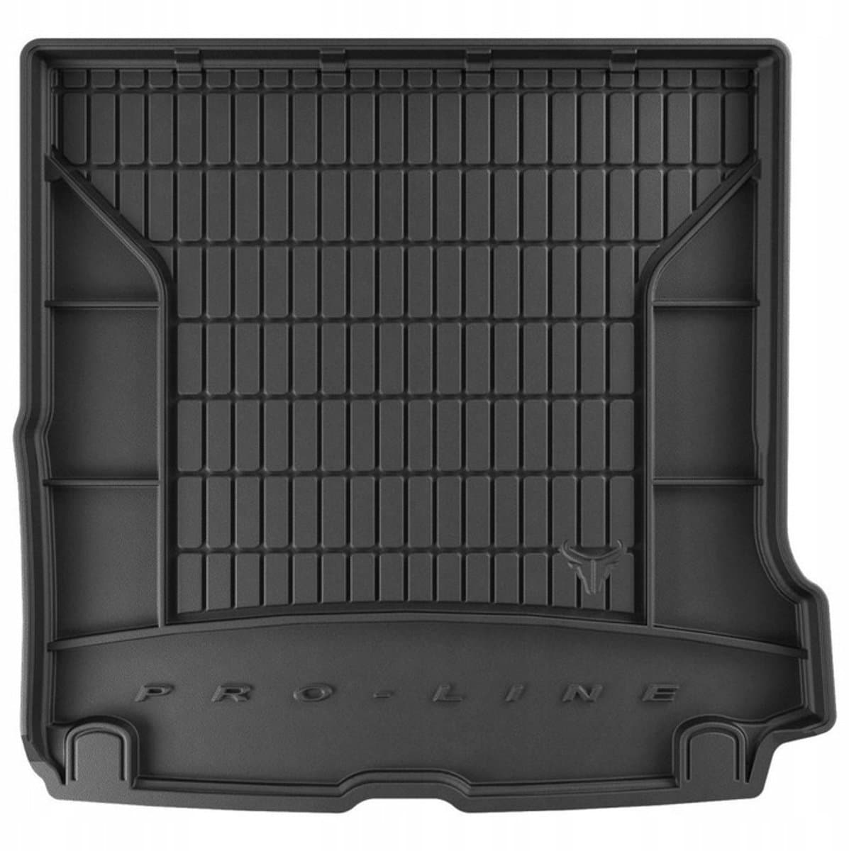 Frogum - DryZone - Kofferbakmat 3D met Organizer - Geschikt voor VOLVO V90 II Kombi vanaf 2016 - Geen verstelbare laadvloer - TPE Rubber - Zwart