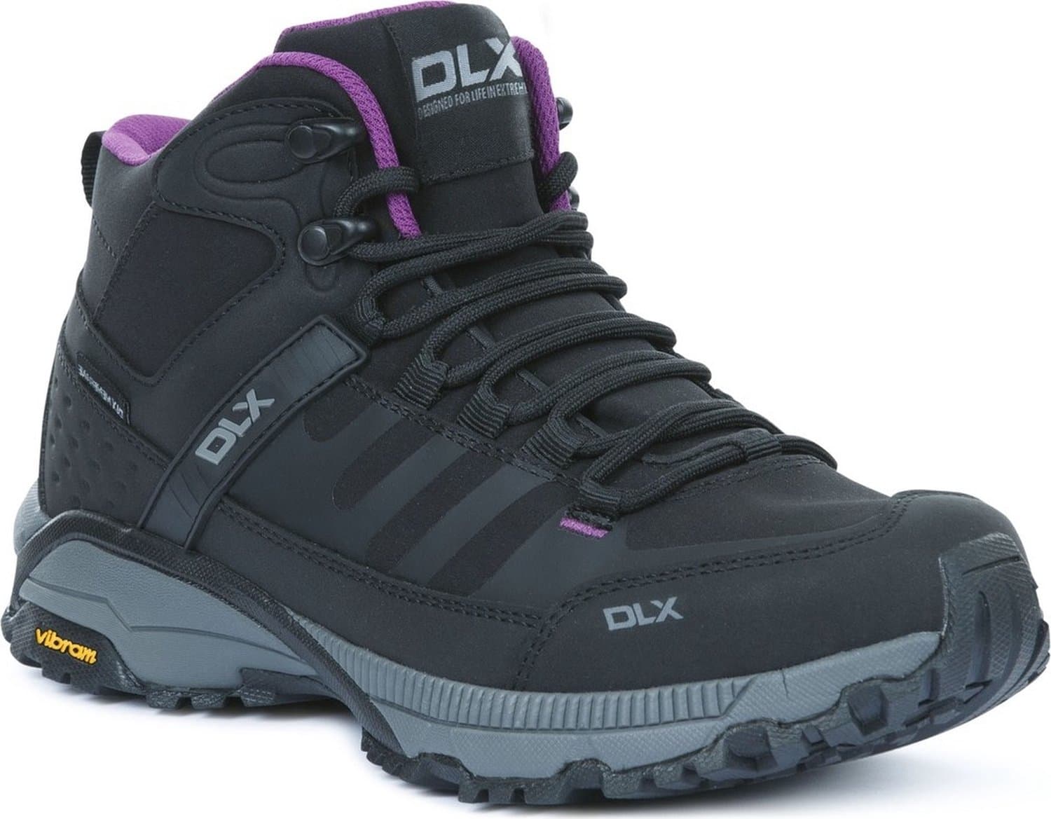 DLX dameswandelschoenen Riona - Female DLX wandelschoen zwart - maat 38