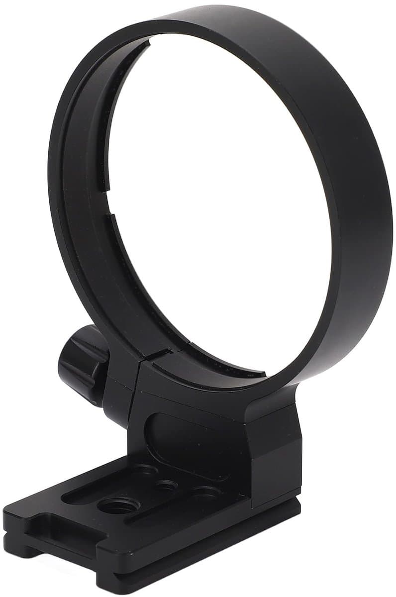 Solidchoice- Statiefbevestigingsring 180 Graden Snelsluitknop - Aluminiumlegering - Binnendiameter 80 mm - Geschikt voor 100-400 mm Lens - Schroefdraad G1/4/G3/8 - Gewicht 191 g - Statiefkraag