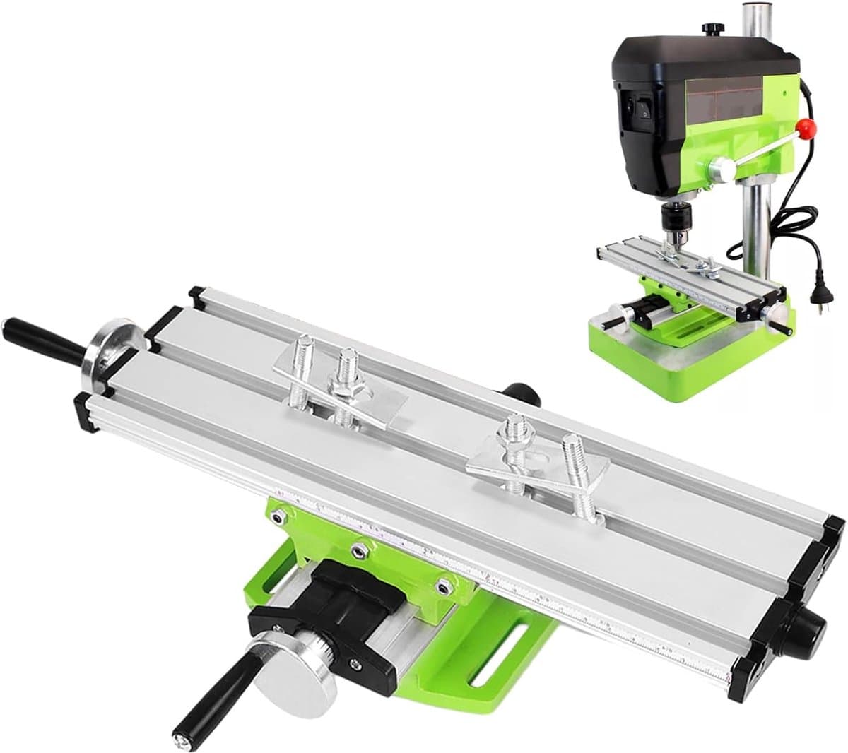 Kruistafel Frezen - Werkbank XY-assen - Precisie Werk - Aluminiumlegering - 31x9x7.8 cm