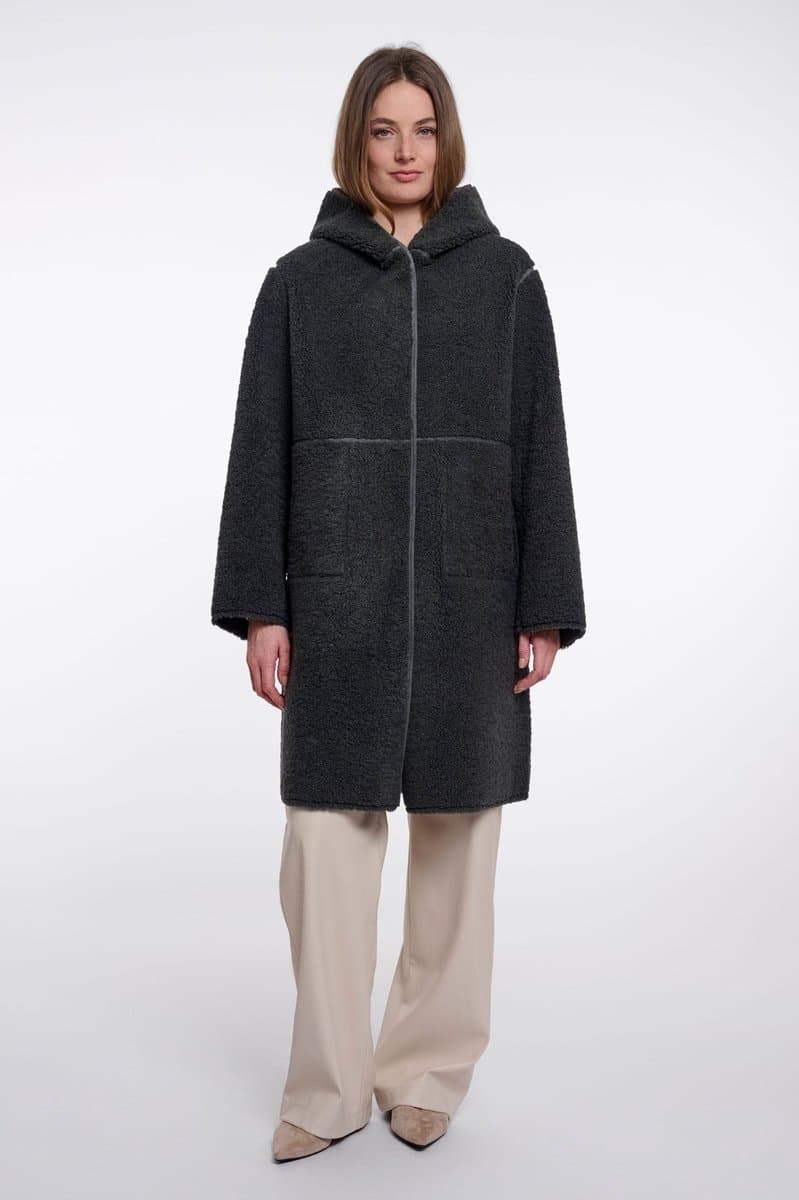 Rino & Pelle Jassen - Ami coat - Urban teal