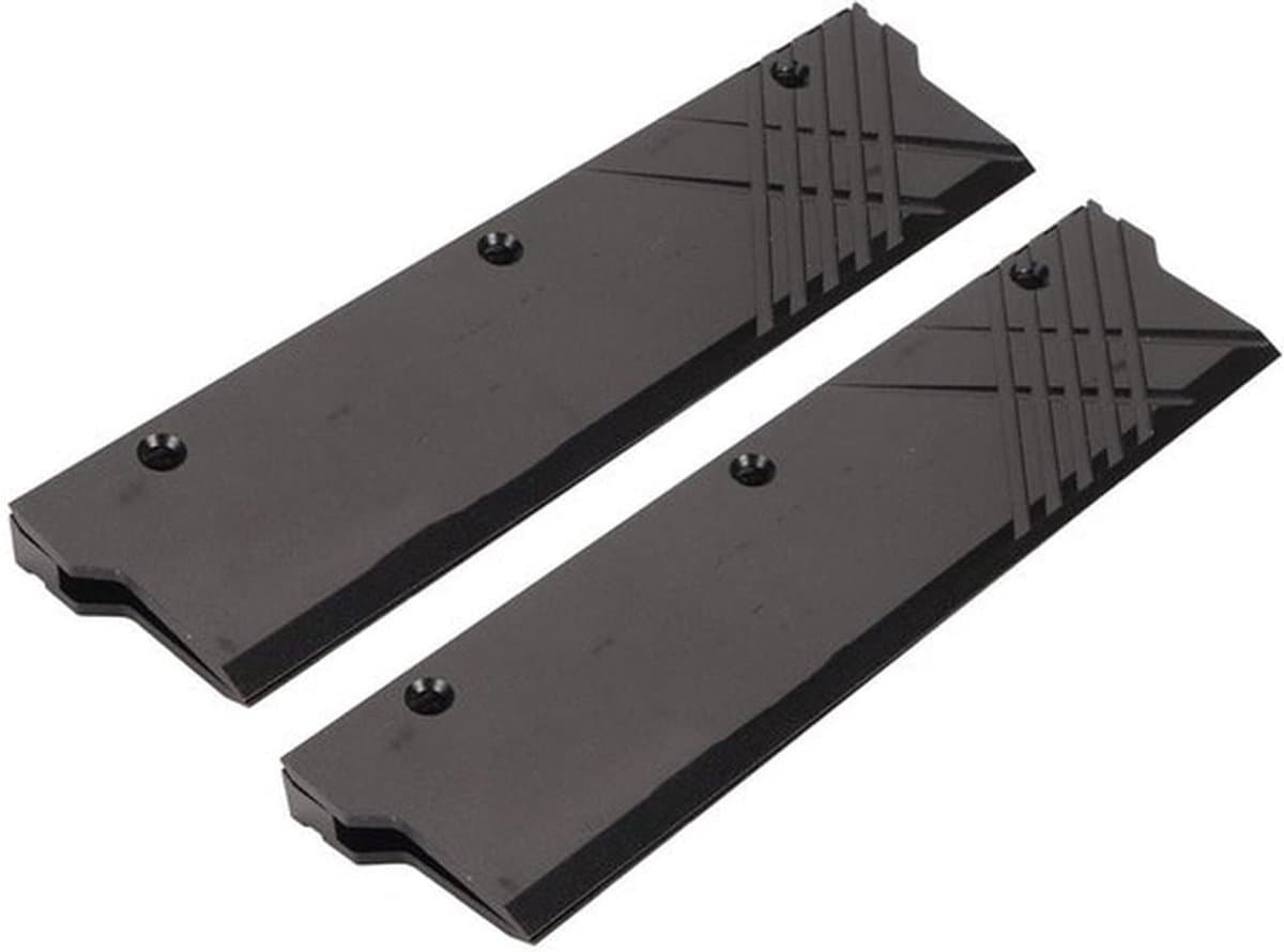 Geheugenkoellichaam Aluminium - Universele DDR5 Koellichaam - Warmtedissipatie Tape - Computer Waterkoeling Accessoires - Eenvoudige Installatie - Afmetingen 134 x 34 x 8 mm - Geheugenkoeler
