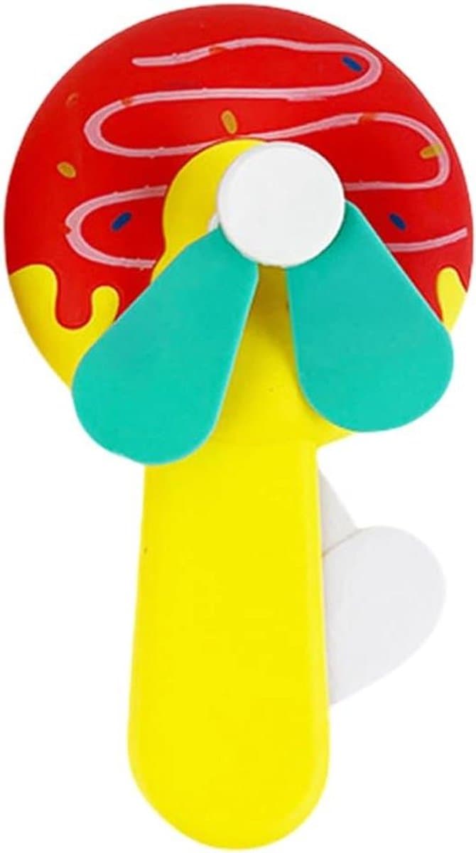 Handgekoelde Ventilator - Draagbare Koeler - Zomerse Afkoeling - Geen Batterijen Nodig - 7.5x3.5x14cm - Willekeurige Kleur