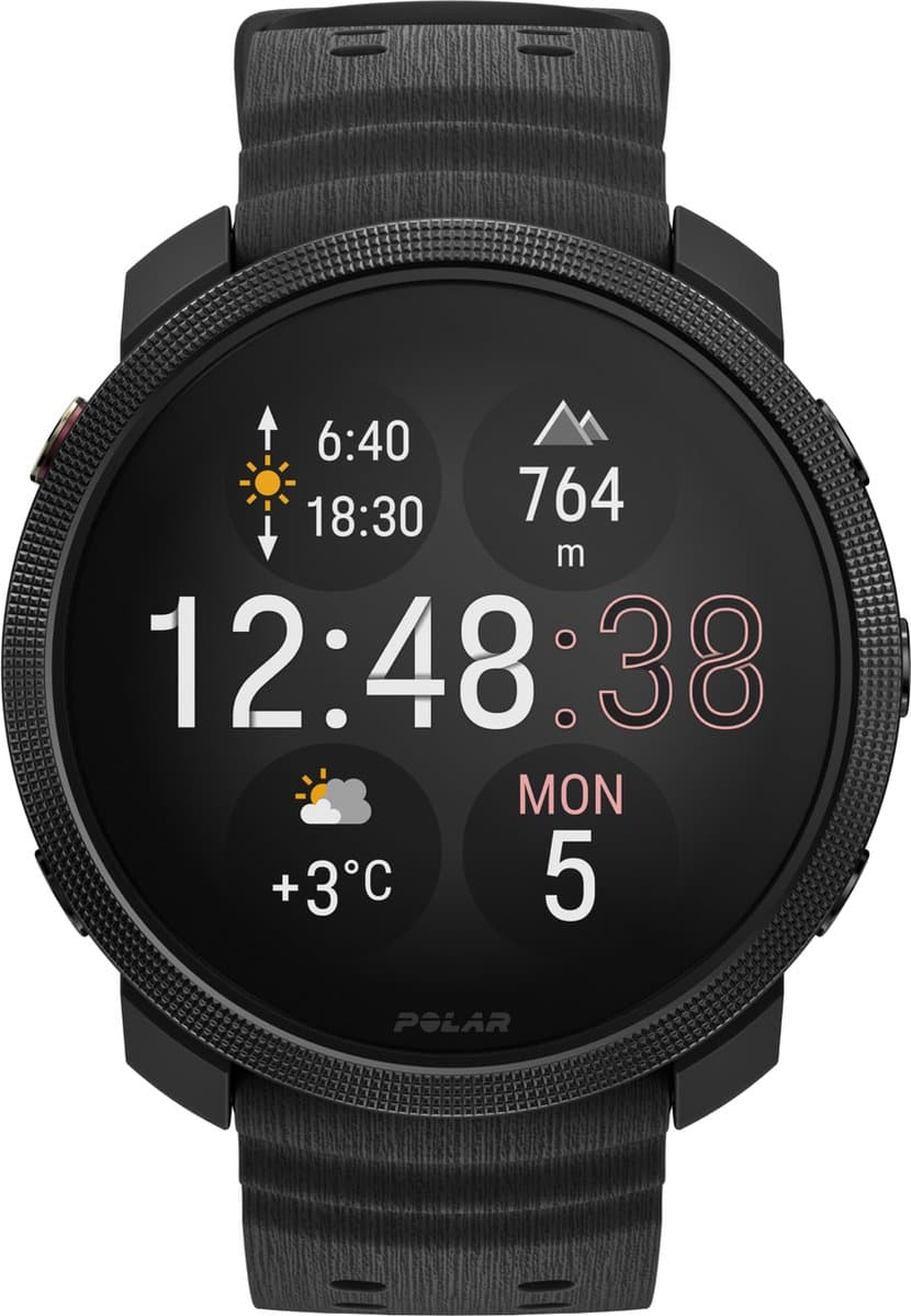 Polar Vantage M3 Zwart