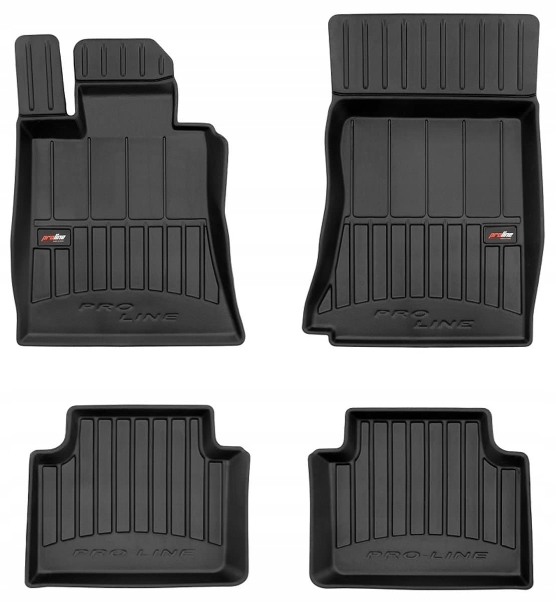 Frogum - Alfa Romeo Giulia (2015-heden) - Automatmatten 3D - TPE Rubber - 6cm Hoge Rand - Alleen voor RWD