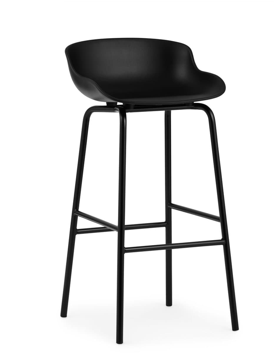 Normann Copenhagen Hyg Barkruk 75 Cm Zwart